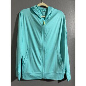 01. Algo Boys Quick Dry Performance Full Zip Sweater Size XL 16/18 NWOT